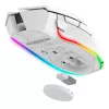 Žaidimų pelė Razer Basilisk V3 Pro — dešinei rankai, optinė 30 000 DPI, RF belaidis/Bluetooth/USB-C, balta