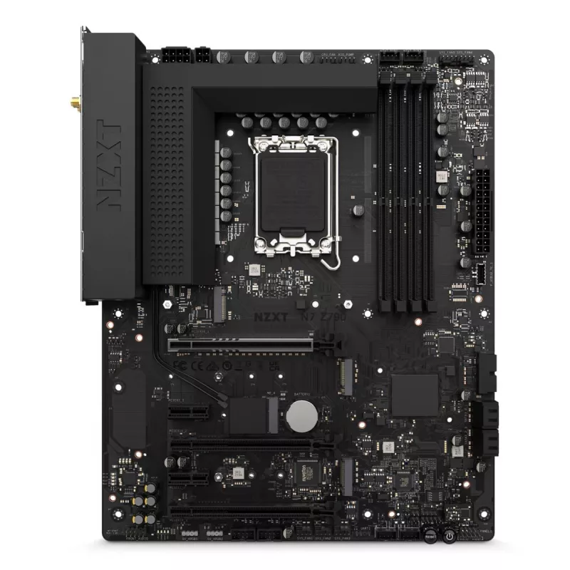 NZXT pagrindinė plokštė N7 Z790 Intel Z790 4 x DDR5 ATX juoda