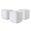 ASUS ZenWiFi XD4 Plus AX1800 3 vnt. komplektas Baltas Dviejų juostų (2,4 GHz / 5 GHz) Wi-Fi 6 (802.11ax) 2 vidinės antenos