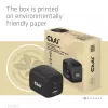 CLUB3D kelioninis įkroviklis PPS 65W GAN technologija, trigubas prievadas (2x USB Type-C + USB Type-A), palaiko Power Delivery (PD) 3.0