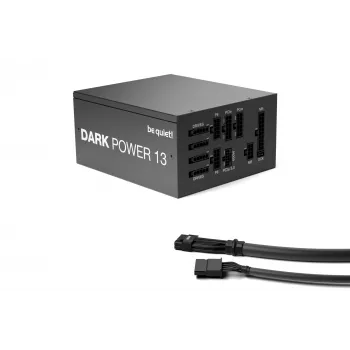 be quiet! Dark Power 13 maitinimo blokas 1000 W 20+4 kontaktų ATX ATX juodos spalvos