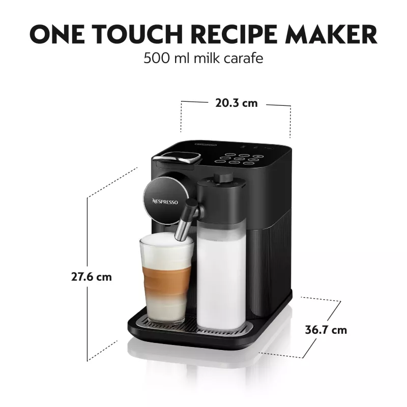De’Longhi Nespresso Gran Lattissima kavos aparatas, Delonghi, Sophisticated Darks
