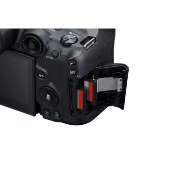 Veidrodinis fotoaparatas Canon EOS R7 su RF-S 18-150mm objektyvu, 32,5 MP CMOS, 4K, 0,53 kg