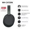 Sony WH-CH720 ausinės laidinės ir belaidės, ant galvos, skambučiams/muzikai, USB Type-C, Bluetooth, juodos