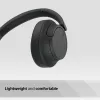 Sony WH-CH720 ausinės laidinės ir belaidės, ant galvos, skambučiams/muzikai, USB Type-C, Bluetooth, juodos