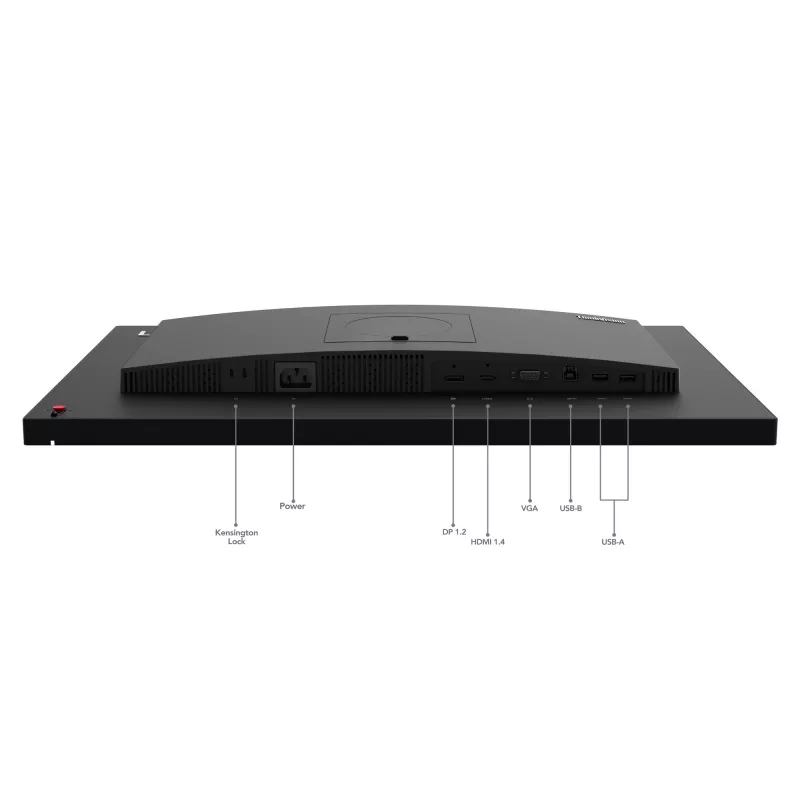 Lenovo ThinkVision T24v-30 kompiuterio monitorius 60,5 cm (23,8 col.) 1920 x 1080 pikseliai Full HD LED juodas