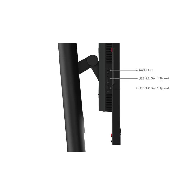 Lenovo ThinkVision T24v-30 kompiuterio monitorius 60,5 cm (23,8 col.) 1920 x 1080 pikseliai Full HD LED juodas