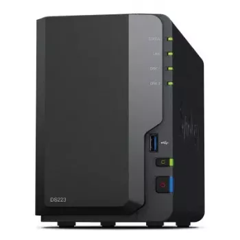 NAS Synology DiskStation DS223 Stalinė Realtek RTD1619B 2 GB DDR4