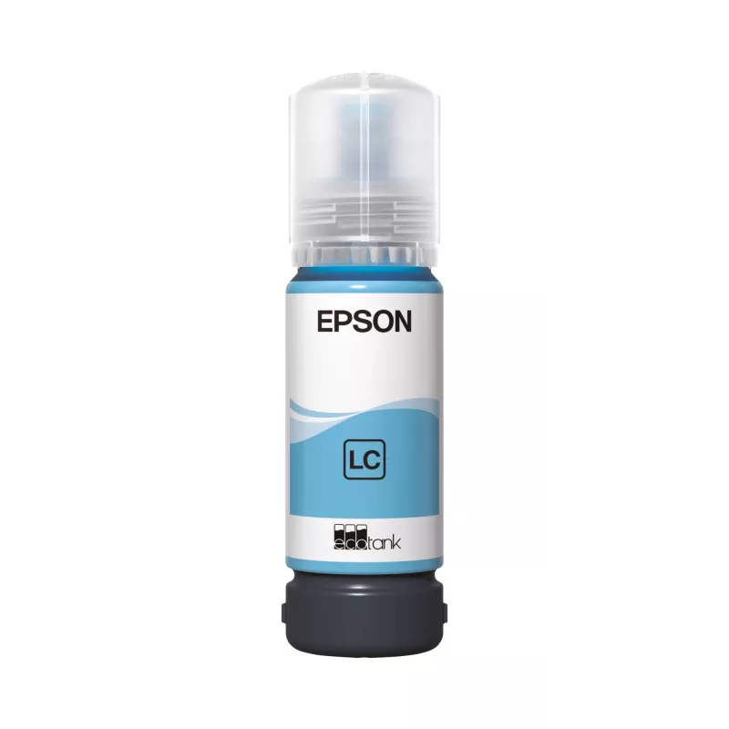 Epson 108 EcoTank šviesiai žydros spalvos rašalo buteliukas