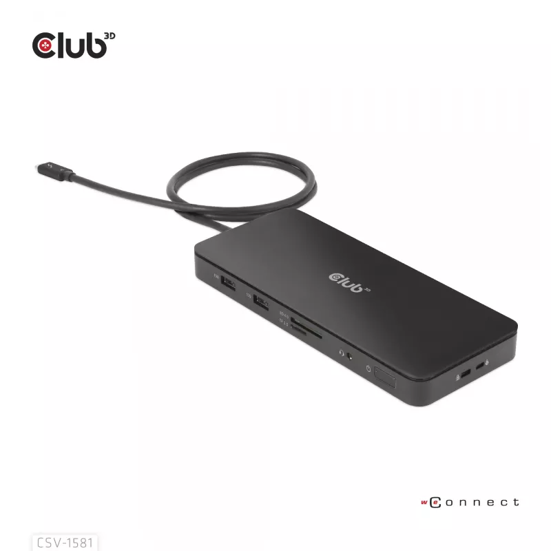 Dokavimo stotelė CLUB3D Thunderbolt 4 Certified 11-in-1 140W
