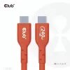 CLUB3D USB2 Type-C dvikryptis USB-IF sertifikuotas kabelis duomenims 480Mb, PD 240W(48V/5A) EPR M/M 3m / 9.84 ft