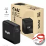 CLUB3D kelioninis įkroviklis 140 W, GaN technologija, vienas USB Type-C prievadas, palaiko Power Delivery (PD) 3.1