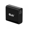CLUB3D kelioninis įkroviklis 140 W, GaN technologija, vienas USB Type-C prievadas, palaiko Power Delivery (PD) 3.1