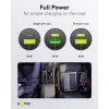 Goobay dviejų USB automobilinis greitasis įkroviklis USB-C PD 45 W juodas