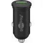 Goobay dviejų USB automobilinis greitasis įkroviklis USB-C PD 45 W juodas