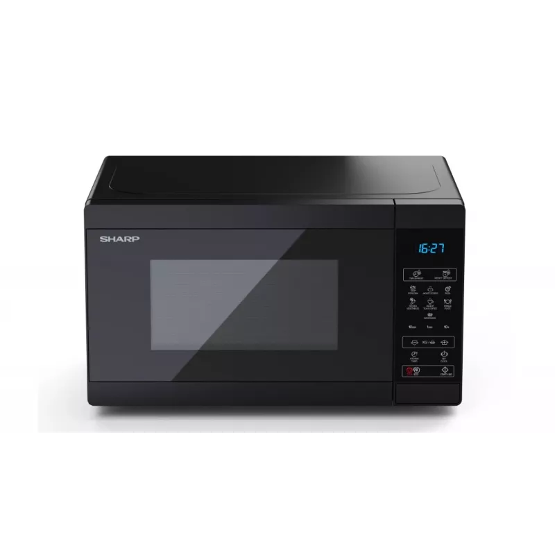Sharp YC-MS02E-B mikrobangų krosnelė Juoda Solo mikrobangų krosnelė Pastatoma 20 L 800 W