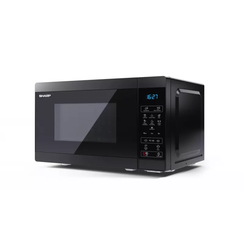 Sharp YC-MS02E-B mikrobangų krosnelė Juoda Solo mikrobangų krosnelė Pastatoma 20 L 800 W
