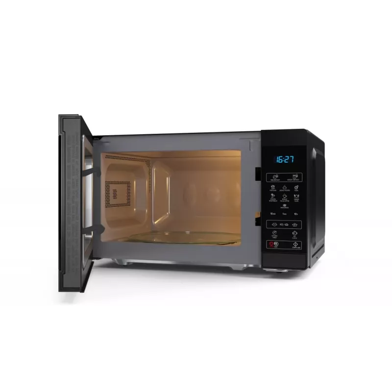 Sharp YC-MS02E-B mikrobangų krosnelė Juoda Solo mikrobangų krosnelė Pastatoma 20 L 800 W