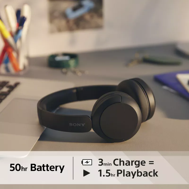 Sony WH-CH520 ausinės Belaidis Ant galvos Skambučiai / Muzika USB Type-C Bluetooth Juoda