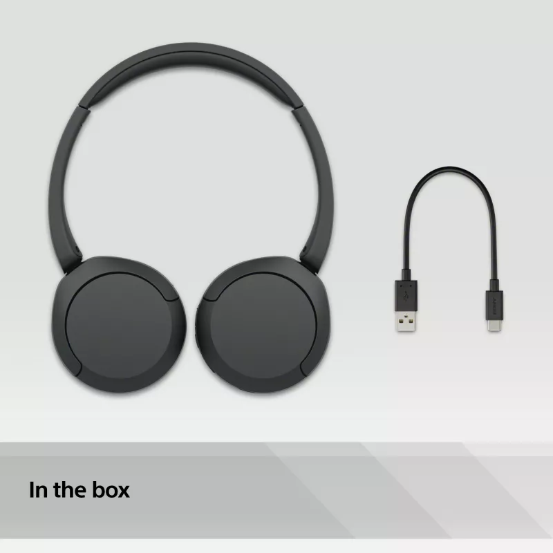 Sony WH-CH520 ausinės Belaidis Ant galvos Skambučiai / Muzika USB Type-C Bluetooth Juoda