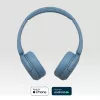 Sony WH-CH520 Belaidės ausinės su galvos juosta, skambučiams/muzikai, USB Type-C, mėlynos