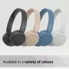 Sony WH-CH520 Belaidės ausinės su galvos juosta, skambučiams/muzikai, USB Type-C, mėlynos