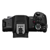 Canon EOS R50, juoda + RF-S 18-45mm F4.5-6.3 IS STM rinkinys, 24,2 MP, 6000 x 4000 pikselių, CMOS, 4K Ultra HD, liečiamasis ekranas, juoda