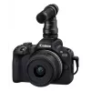 Canon EOS R50, juoda + RF-S 18-45mm F4.5-6.3 IS STM rinkinys, 24,2 MP, 6000 x 4000 pikselių, CMOS, 4K Ultra HD, liečiamasis ekranas, juoda