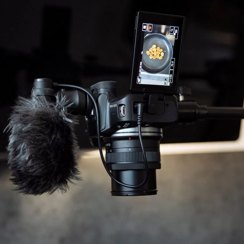 Canon EOS R50, juoda + RF-S 18-45mm F4.5-6.3 IS STM rinkinys, 24,2 MP, 6000 x 4000 pikselių, CMOS, 4K Ultra HD, liečiamasis ekranas, juoda