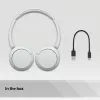 Sony WH-CH520 belaidės ant ausų dedamos ausinės su mikrofonu, Bluetooth 5.2, 50 h atkūrimo, USB-C įkrovimas, baltos