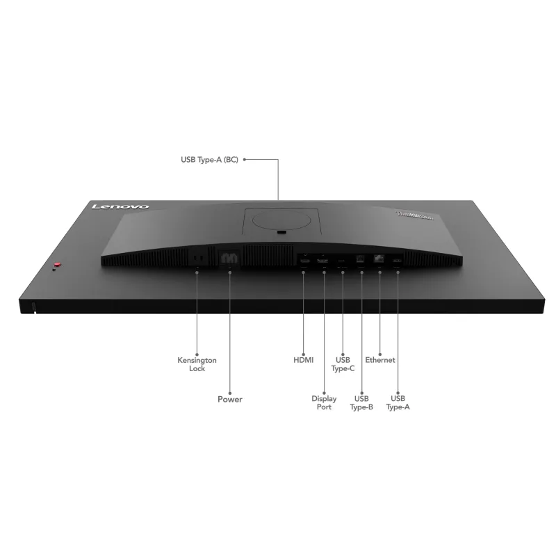 Lenovo ThinkVision T32p-30 kompiuterio monitorius 80 cm (31,5 colio) 3840 x 2160 pikseliai 4K Ultra HD LED juodas