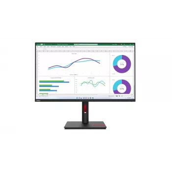 Lenovo ThinkVision T32h-30 kompiuterio monitorius 80 cm (31,5 colio) 2560 x 1440 pikselių Quad HD LED juodas