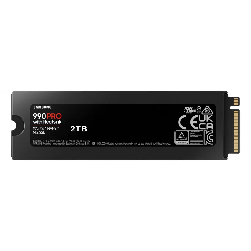 SSD diskas Samsung 990 PRO su Heatsink 2000 GB M.2 2280 M.2 NVMe MZ-V9P2T0CW