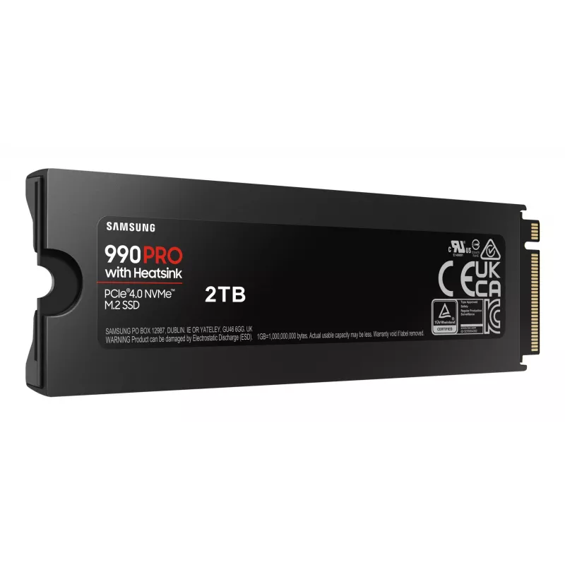 SSD diskas Samsung 990 PRO su Heatsink 2000 GB M.2 2280 M.2 NVMe MZ-V9P2T0CW