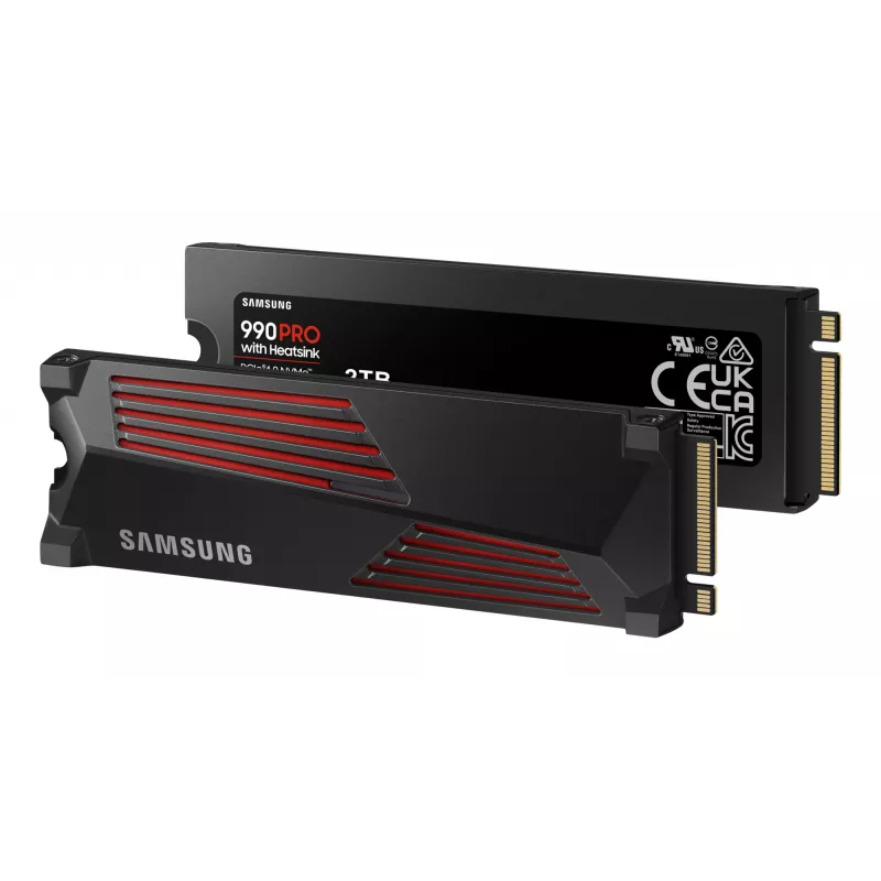 SSD diskas Samsung 990 PRO su Heatsink 2000 GB M.2 2280 M.2 NVMe MZ-V9P2T0CW