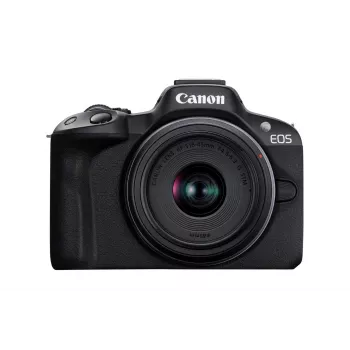 Veidrodinis fotoaparatas Canon EOS R50 juodas 24,2 MP 4K Ultra HD