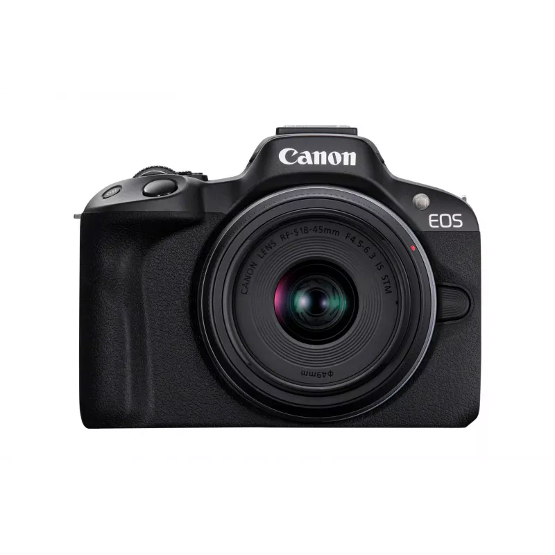 Veidrodinis fotoaparatas Canon EOS R50 juodas 24,2 MP 4K Ultra HD