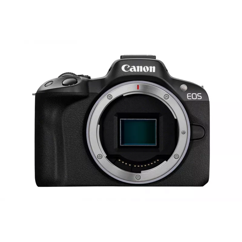 Veidrodinis fotoaparatas Canon EOS R50 juodas 24,2 MP 4K Ultra HD