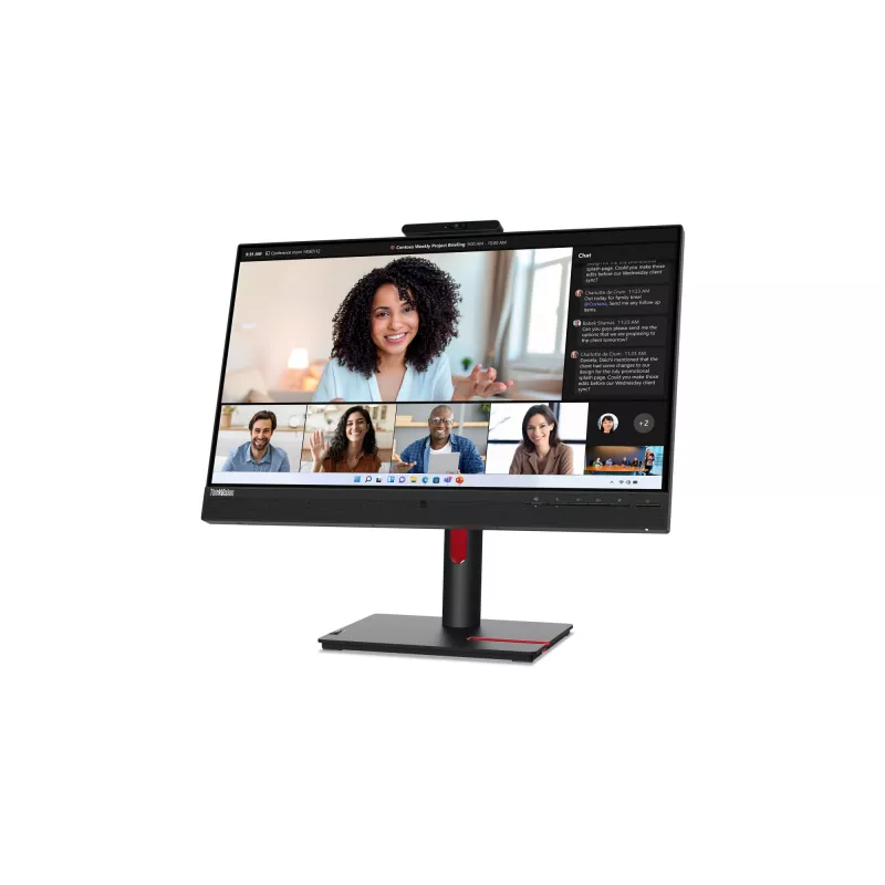 Lenovo ThinkVision T24mv-30 monitorius, 60,5 cm (23,8 colių), 1920 x 1080 pikselių, Full HD, LED, 6 ms, juodas