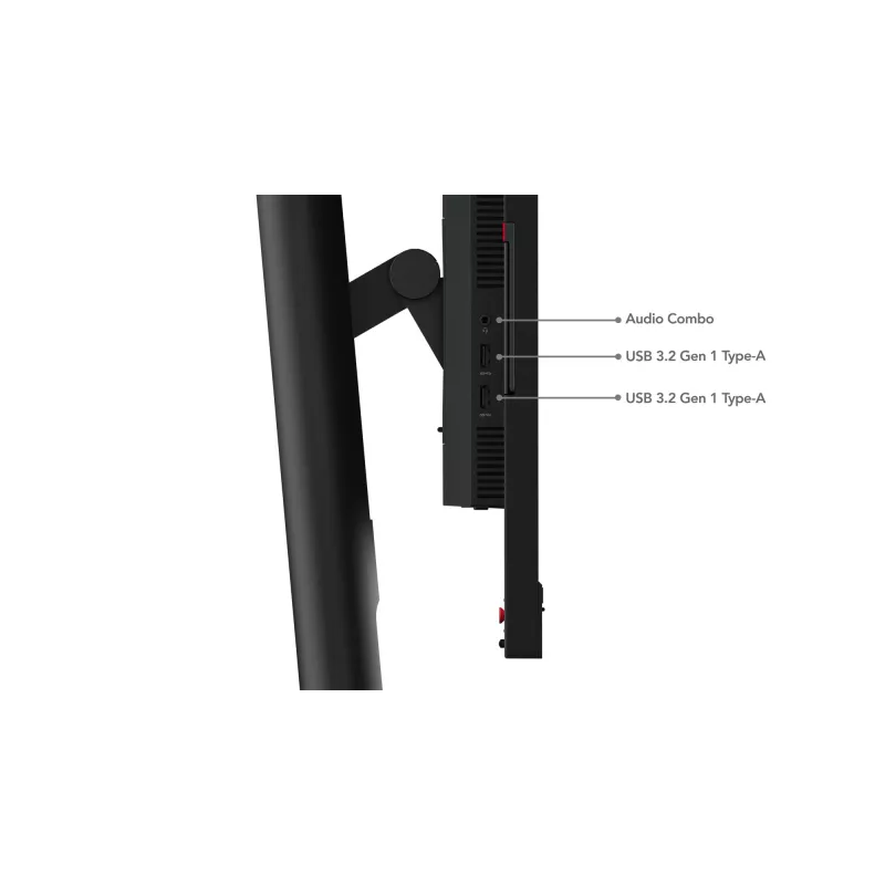 Lenovo ThinkVision T24mv-30 monitorius, 60,5 cm (23,8 colių), 1920 x 1080 pikselių, Full HD, LED, 6 ms, juodas