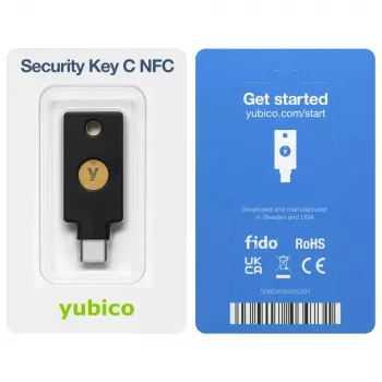 USB atmintinė Yubico 5060408465301 Juoda