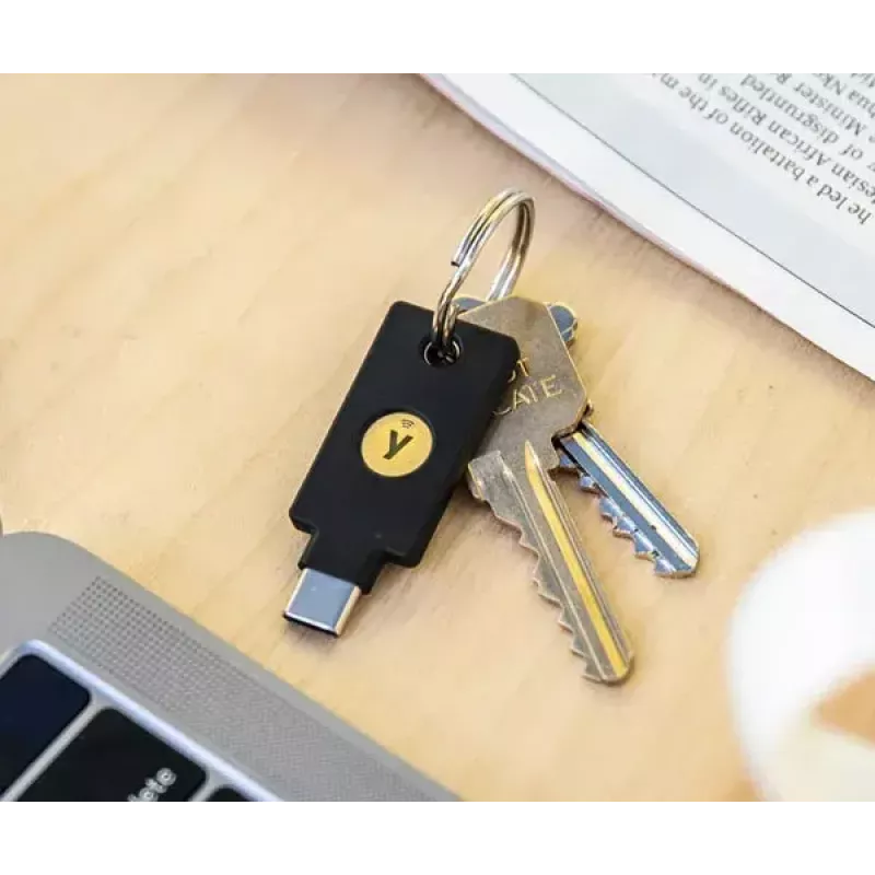 USB atmintinė Yubico 5060408465301 Juoda