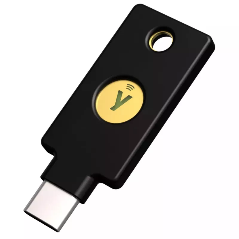 USB atmintinė Yubico 5060408465301 Juoda