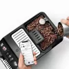 Espresso aparatas De’Longhi ECAM450.65.S — pilnai automatinis, 1,8 L vandens talpa, 300 g pupelių talpykla, 19 barų, įmontuotas malūnėlis, „Wi‑Fi“, TFT ekranas