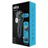 Braun Series 5 51-M1200s vyriškas barzdaskutė Folijinė barzdaskutė Trimeris Juoda, Mėlyna