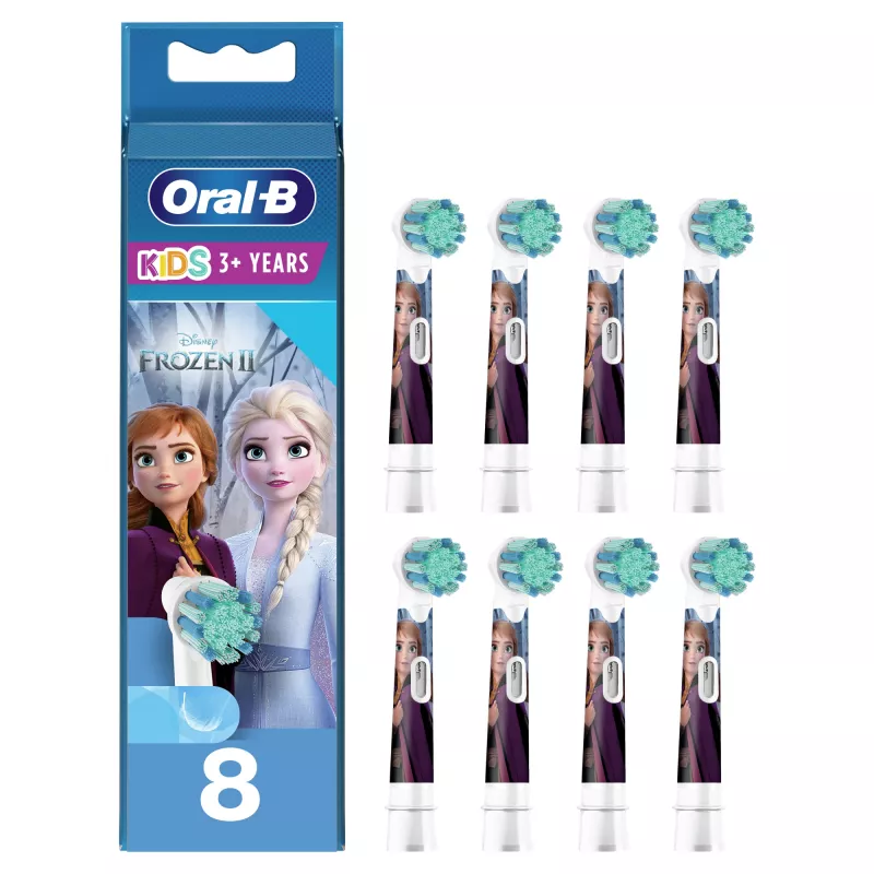 Toothbrush Head Oral-B Kids 81748472 8 pcs Extra Soft Multicolour