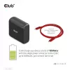 CLUB3D USB Gen1 Type-C Triple Display DP1.4 Alt mode Smart PD3.0 Charging Dock su 100 vatų maitinimo šaltiniu