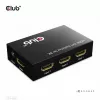 CLUB3D 3 į 1 HDMI™ 8K60Hz/4K120Hz jungiklis, 7680 x 4320 pikselių, 8K Ultra HD, juodas