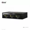CLUB3D 3 į 1 HDMI™ 8K60Hz/4K120Hz jungiklis, 7680 x 4320 pikselių, 8K Ultra HD, juodas