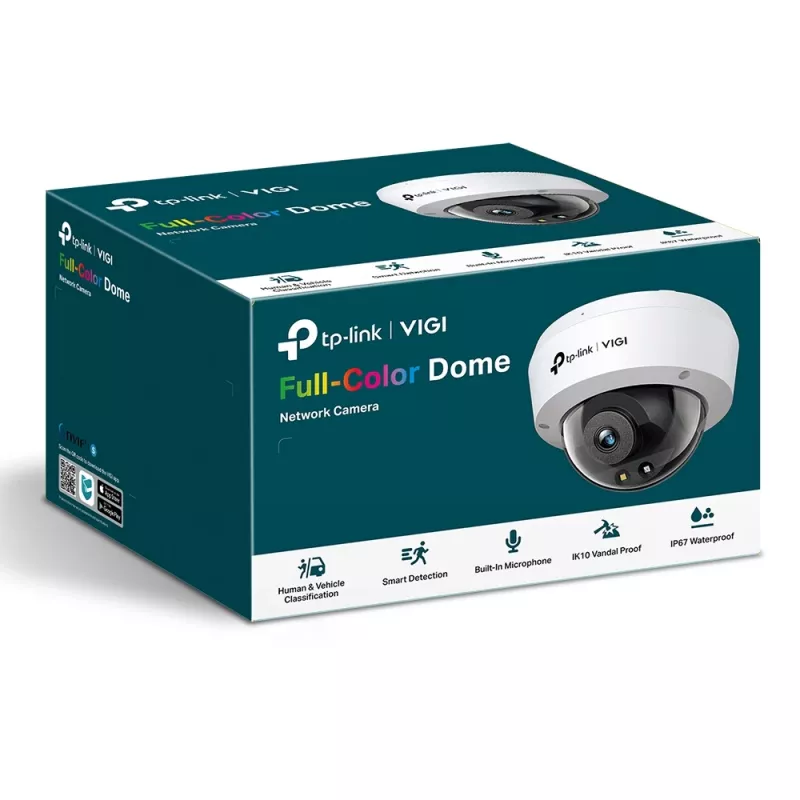TP-Link VIGI C230(2.8mm) Kupolinė IP stebėjimo kamera Vidaus ir lauko montavimui 2304 x 1296 pikseliai Luboms